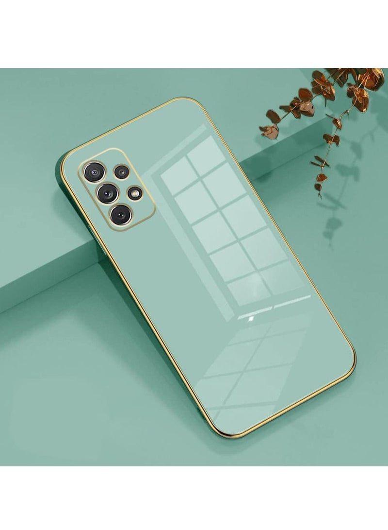 Samsung Galaxy A53 5G Green Mobile Phone Case Cover, Luxury Plating Soft Back Cover, Raised Full Camera Protection - Image 2