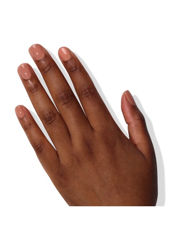 LONDONTOWN Perfecting Nail Veil, Sheer, Buildable Nail Tint Plus Nail Strengthener, Hydrates & Conditions Nails, #5 Muted Pumpkin Tint, 0.4 Fl Oz - Image 2