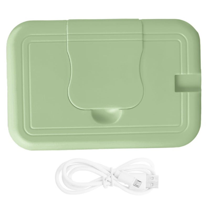 Green Portable Baby Warmer Dispenser Indoor Tissue Box Container - Image 2