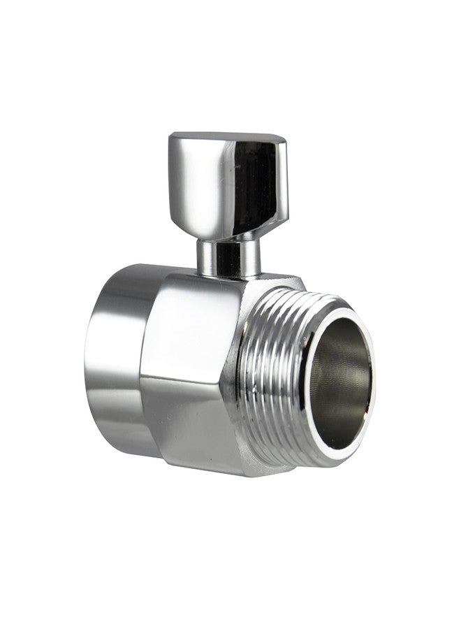 DANCO Shower Volume Control Shut-Off Valve, Chrome, 1.6 inch, 1-Pack (89171) - Image 1