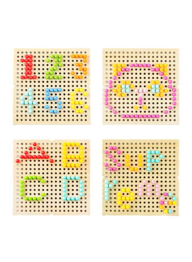 لغز أظافر الفطر الخشبي المبتكر 0.7 للأطفال في مرحلة الطفولة المبكرة والتعليم والتمرين الفكري، لعبة ألغاز لرياض الأطفال - اللون: مسمار فطر صغير (محيط) - Image 5