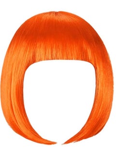 Generic Long Wig Orange 