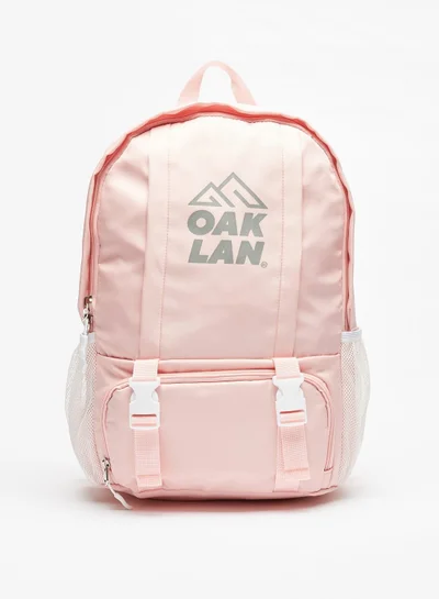 شو اكسبرس Girls Logo Print Backpack with Adjustable Shoulder Straps