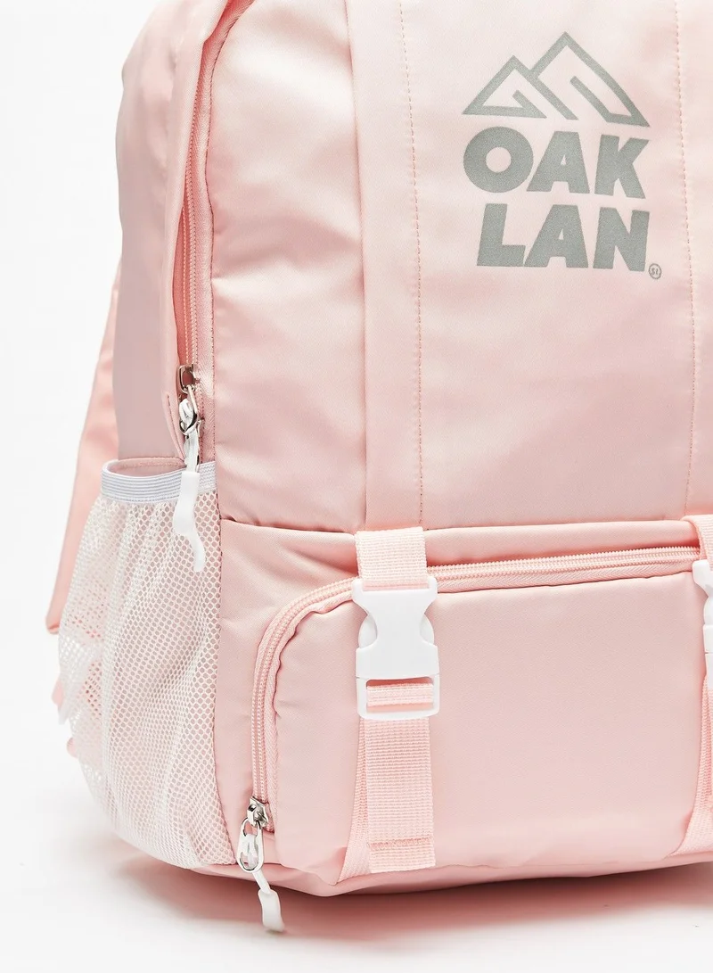 شو اكسبرس Girls Logo Print Backpack with Adjustable Shoulder Straps