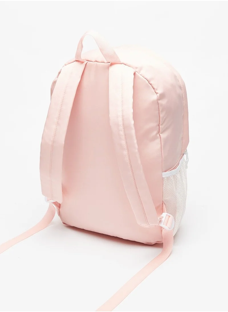 شو اكسبرس Girls Logo Print Backpack with Adjustable Shoulder Straps