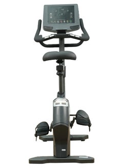 AXOX Fitness Ux5.0 Upright Bike: 32 Resistance Levels, Self-Generating System, Led Display, Wireless Charging, And 12 Pre-Set Programs For Ultimate Home Workout Experience  - Image 3