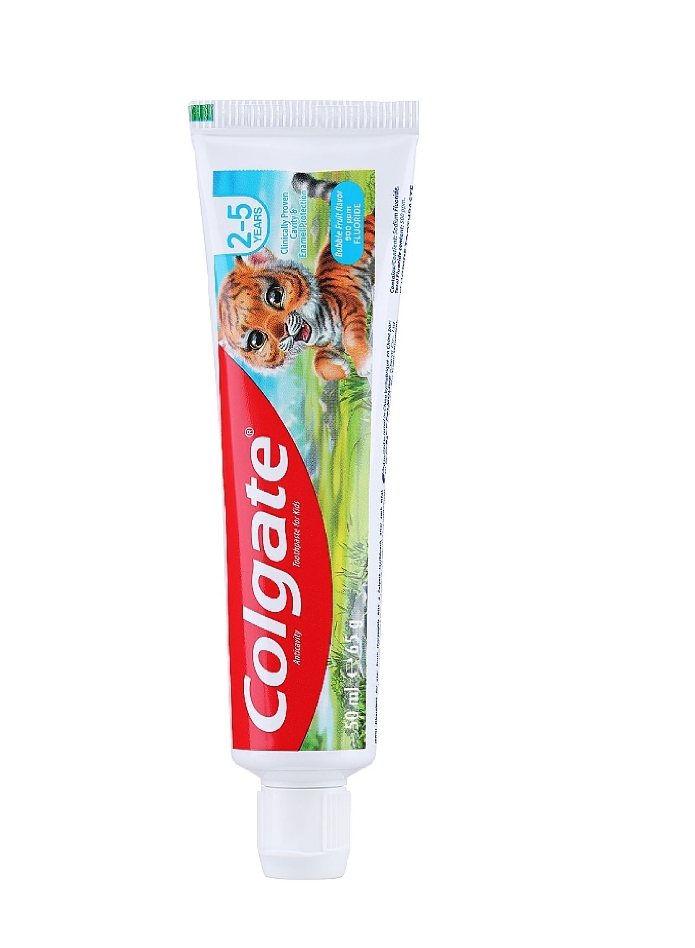 Colgate Kids Bubble Fruit 2-5 Years Toothpaste 50ml