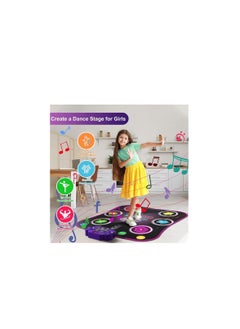 ORiTi Electronic Dance Pad with Light-up 6-Button & Wireless Bluetooth, Music Dance Game Mat with 5 Game Modes  - Image 4