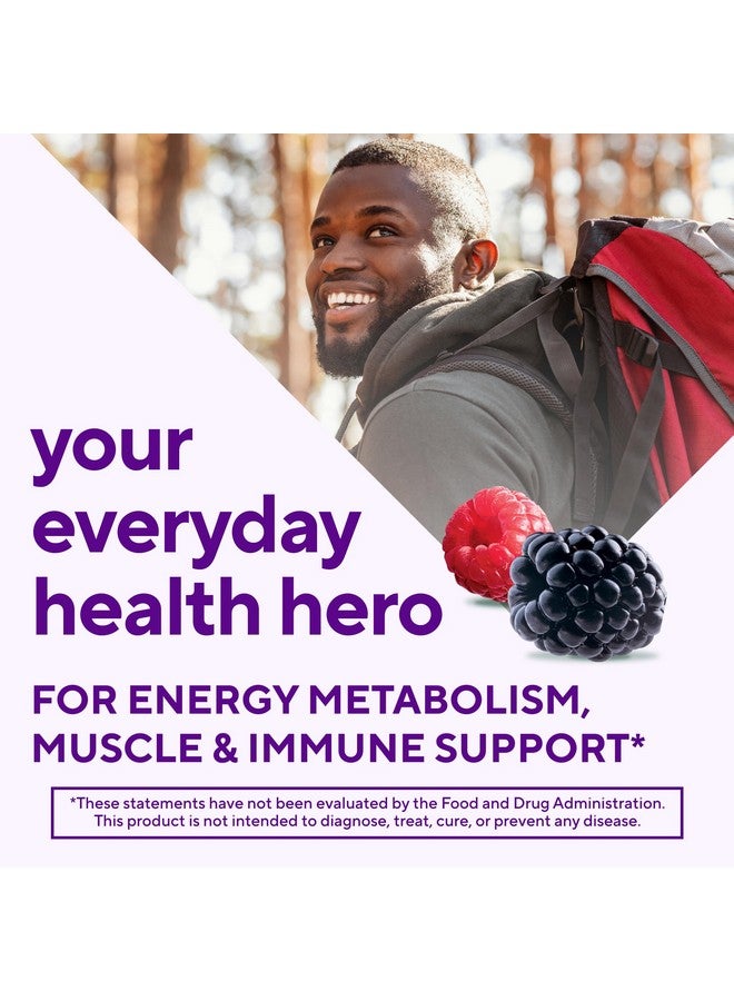 Vitafusion Adult Gummy Vitamins for Men, Berry Flavored Daily Multivitamins for Men with Vitamins A, C, D, E, B6 and B12, America’s Number 1 Gummy Vitamin Brand, 60 Day Supply, 120 Count - Image 2