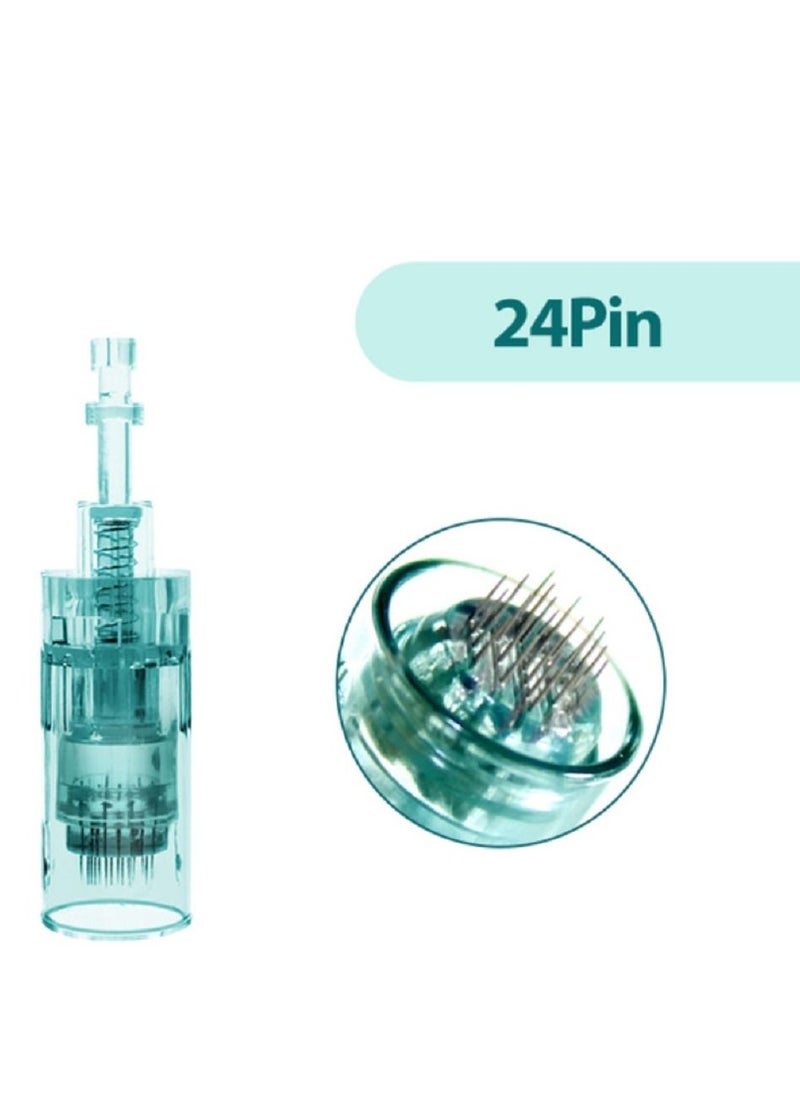 Dr.pen 10Pcs Derma Pen A6S 24Pin Replacement Needle Cartridges  - Image 2