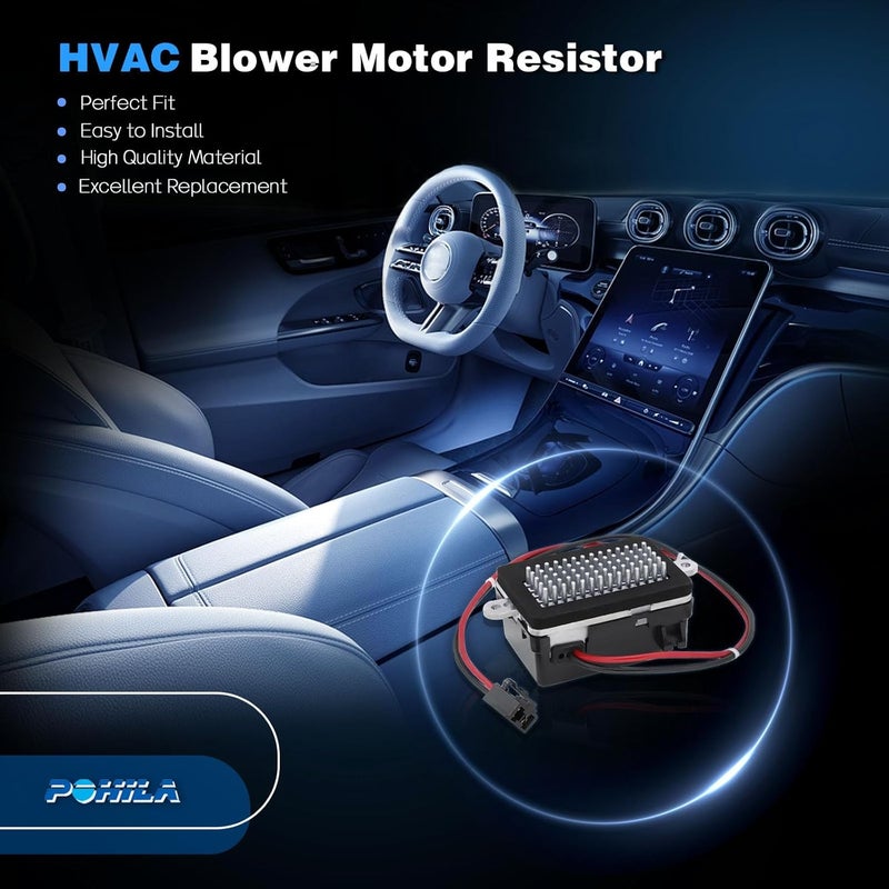POHILA HVAC Blower Motor Resistor Compatible with Jeep Grand Cherokee WJ 4.0L 4.7L (1999-2004) - Image 5