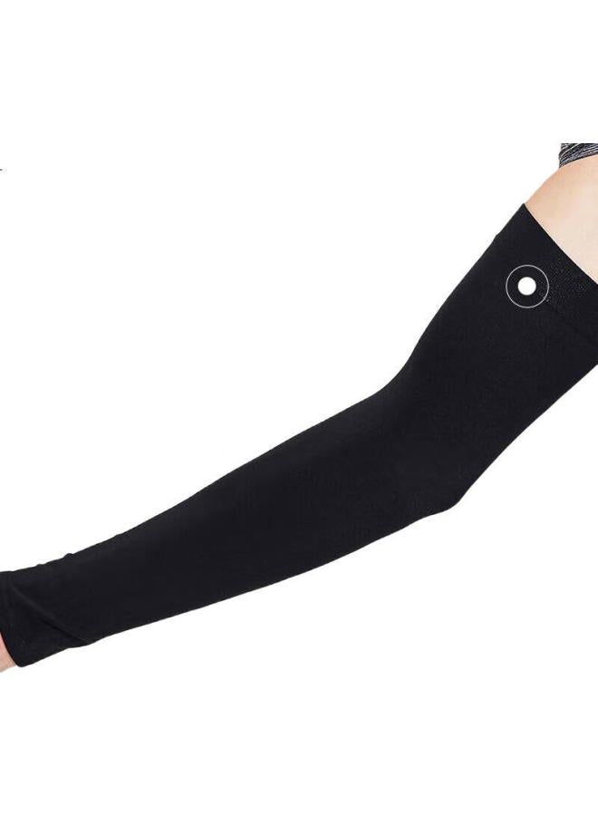 JIUMU Ice Silk Sun Protection Arm Sleeves For Men And Women, Cooling Uv Protection Arm Sleeves For Summer Driving And Cycling - Image 3