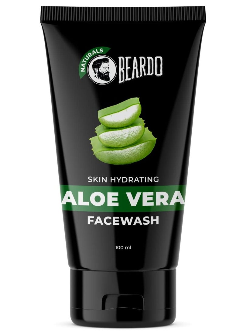 Beardo Aloevera Face Wash for Men For Skin Hydration Removes excess oil - Image 1