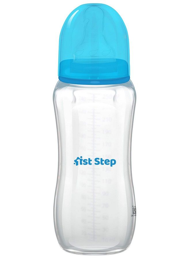 1st Step 8 Oz.;250 Ml Bpa Free Feeding Bottle(Blue 8 Oz.;250 Ml.) - Image 2