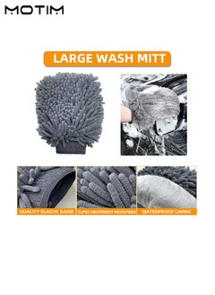 Motim 10 Pieces Car Car Care Kit Cleaning Kit for Car Bike Home and Multi Purpose Cleaning  - Image 4
