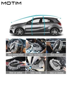 Motim 10 Pieces Car Car Care Kit Cleaning Kit for Car Bike Home and Multi Purpose Cleaning  - Image 3