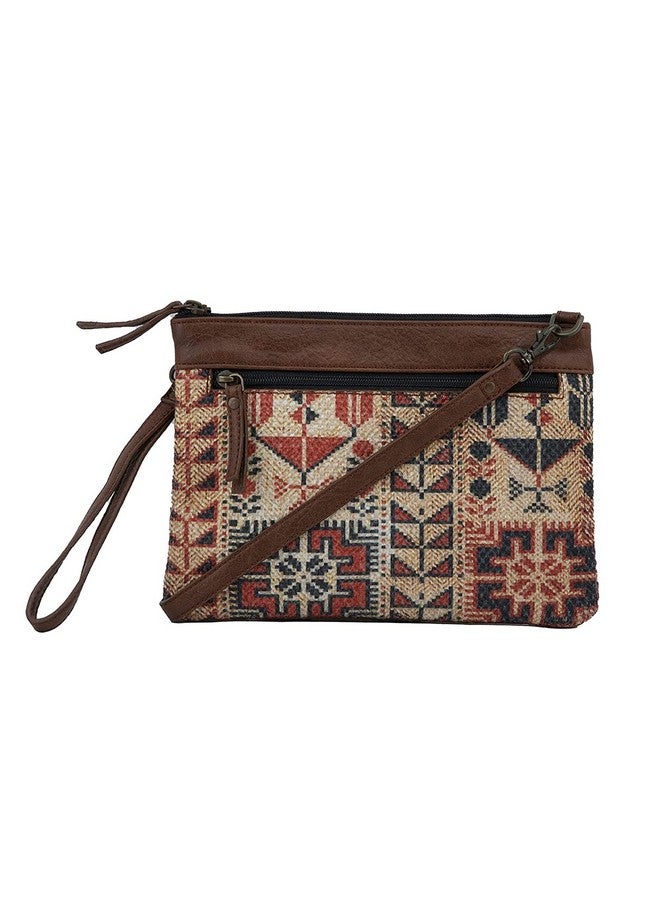Mona B Solid Canvas Eco Friendly Messenger Wristlet Travel Office Bag for Men and Women, Lola Small, Multicolour - Image 1