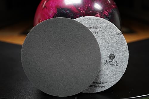 Creating the Difference TruCut Sanding Pads | Made Specifically for Bowling Balls | Resurfacing – Surface Management (5000 Grit, 6 inch) - Image 2