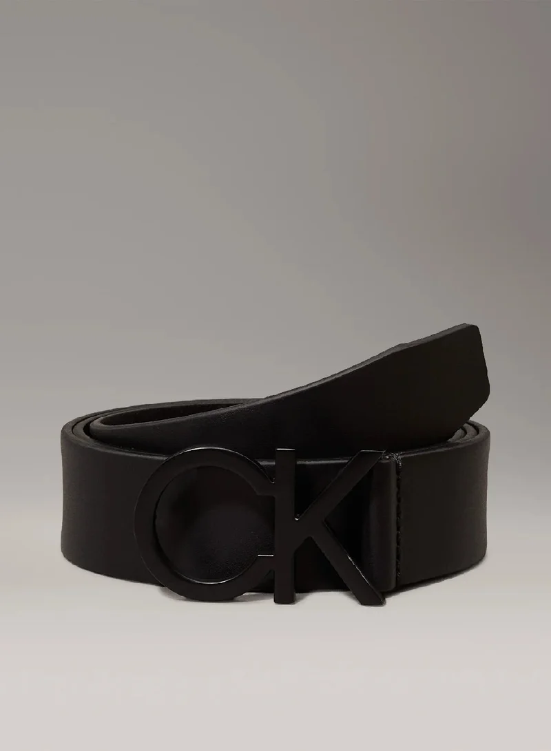 CALVIN KLEIN Leather Logo Belt