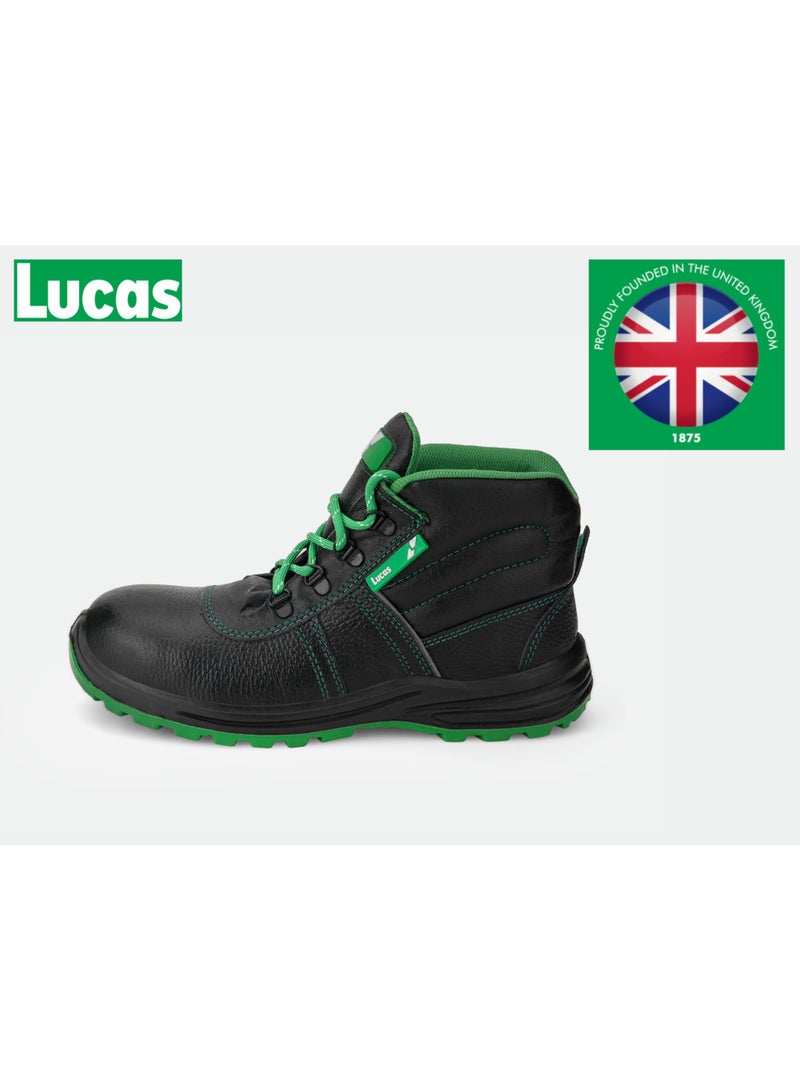 لوكاس يسرنا أن نقدم لكم أحذية لوكاس للسلامة - تجدون في المرفق مواصفات أحدث إضافة إلى خط أحذية السلامة عالية الأداء لدينا، والذي طورته لوكاس، العلامة التجارية البريطانية الشهيرة التي تحتفل بفخر بمرور 150 عامًا على التميز الهندسي في عام 2025.  بإرثها العريق المبني على الثقة والابتكار، صُممت أحذية لوكاس للسلامة لتوفير الراحة والحماية والمتانة في بيئات العمل الأكثر تطلبًا - مثالية لقطاعات مثل البناء والتصنيع والخدمات اللوجستية والسيارات.  لماذا تختار أحذية لوكاس للسلامة؟  • إرث بريطاني عريق يمتد لـ 150 عامًا - جودة موثوقة منذ عام 1875  • ميزات أمان متقدمة - أحذية لوكاس للسلامة مزودة بأغطية أصابع فولاذية ومقاومة للانزلاق  • راحة استثنائية - حذاء لوكاس للسلامة الصناعية بتصميم مريح مع مواد تسمح بمرور الهواء  • متانة مثبتة - أحذية لوكاس للسلامة للرجال والنساء مصممة لأداء يدوم طويلًا - Image 2