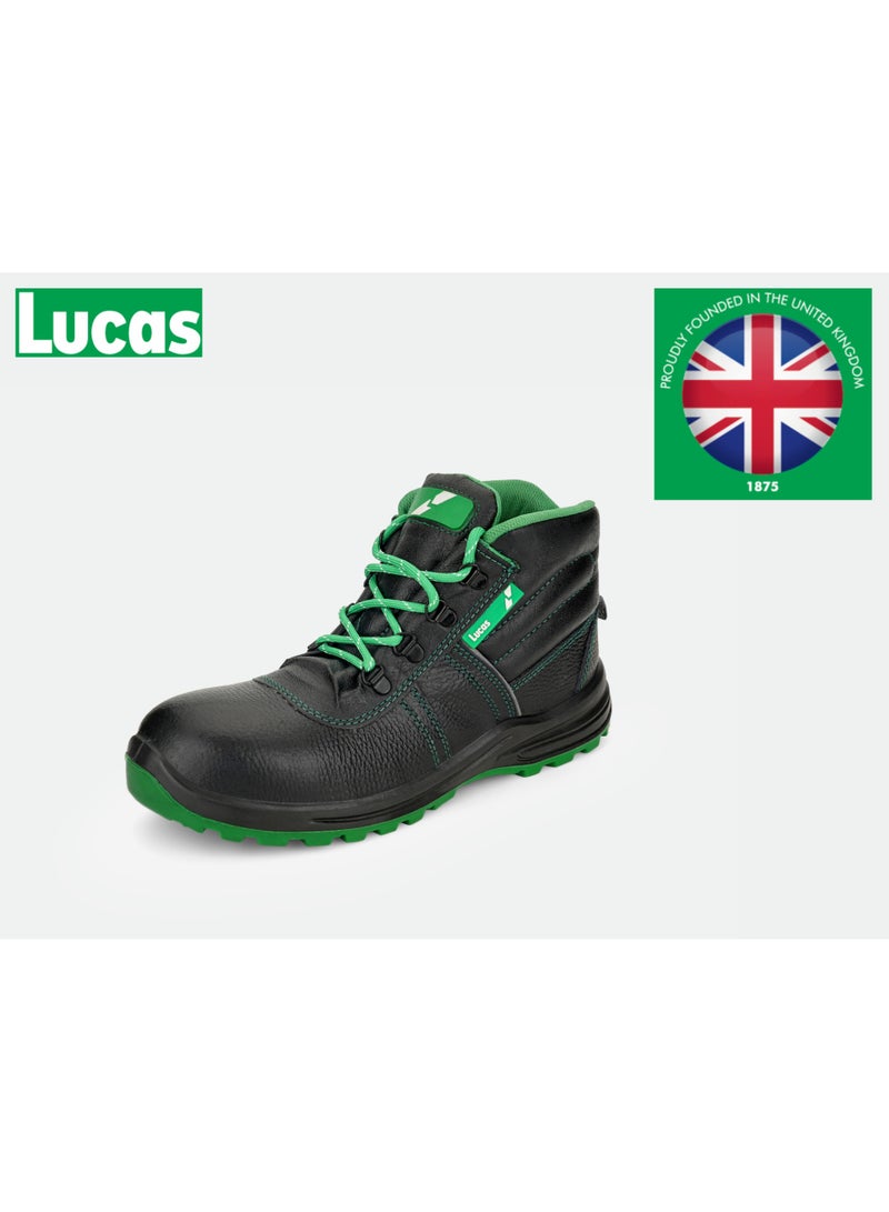 لوكاس يسرنا أن نقدم لكم أحذية لوكاس للسلامة - تجدون في المرفق مواصفات أحدث إضافة إلى خط أحذية السلامة عالية الأداء لدينا، والذي طورته لوكاس، العلامة التجارية البريطانية الشهيرة التي تحتفل بفخر بمرور 150 عامًا على التميز الهندسي في عام 2025.  بإرثها العريق المبني على الثقة والابتكار، صُممت أحذية لوكاس للسلامة لتوفير الراحة والحماية والمتانة في بيئات العمل الأكثر تطلبًا - مثالية لقطاعات مثل البناء والتصنيع والخدمات اللوجستية والسيارات.  لماذا تختار أحذية لوكاس للسلامة؟  • إرث بريطاني عريق يمتد لـ 150 عامًا - جودة موثوقة منذ عام 1875  • ميزات أمان متقدمة - أحذية لوكاس للسلامة مزودة بأغطية أصابع فولاذية ومقاومة للانزلاق  • راحة استثنائية - حذاء لوكاس للسلامة الصناعية بتصميم مريح مع مواد تسمح بمرور الهواء  • متانة مثبتة - أحذية لوكاس للسلامة للرجال والنساء مصممة لأداء يدوم طويلًا - Image 4