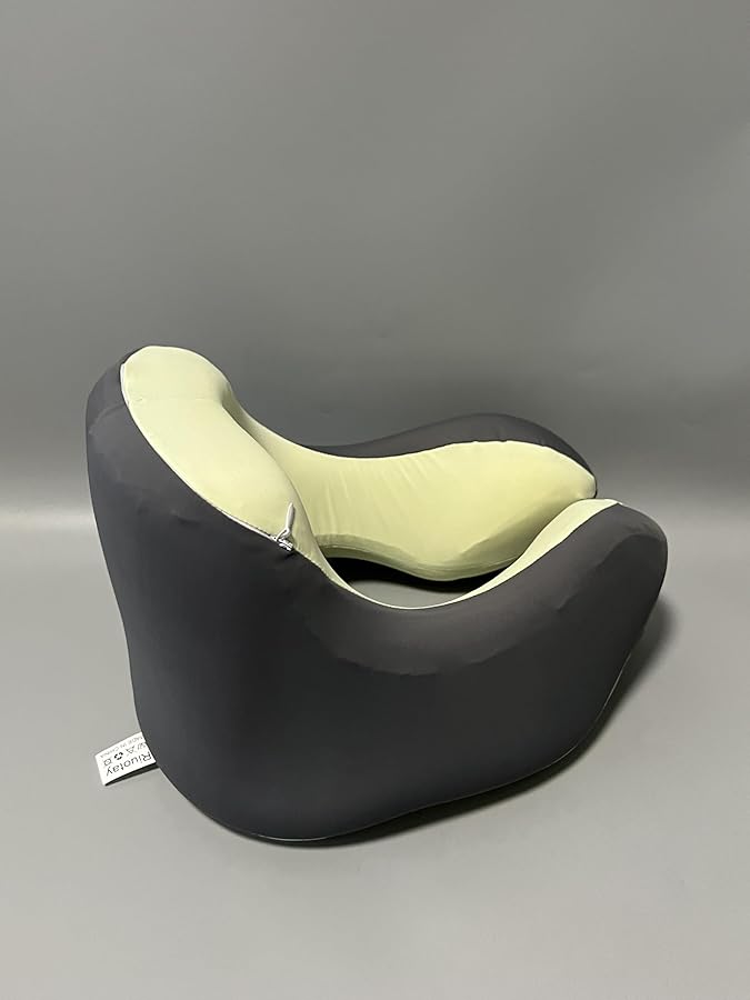 Riuotay Memory Foam Travel Pillow for Neck Back Shoulder Support Office Flight Sleeping - Image 3