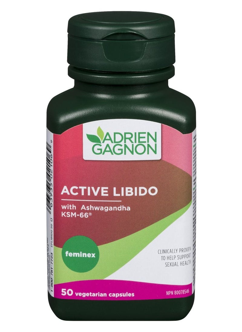 ADRIEN GAGNON - Feminex Active Libido 50 vegeterian Caps - Image 1