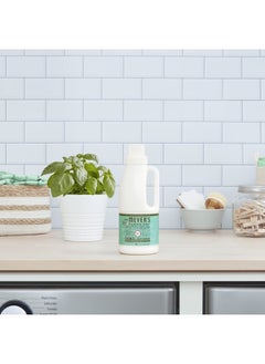 Mrs. Meyer's Clean Day Liquid Fabric Softener, Infused with Essential Oils, Paraben Free, Basil, 32 oz (32 Loads)  - Image 5