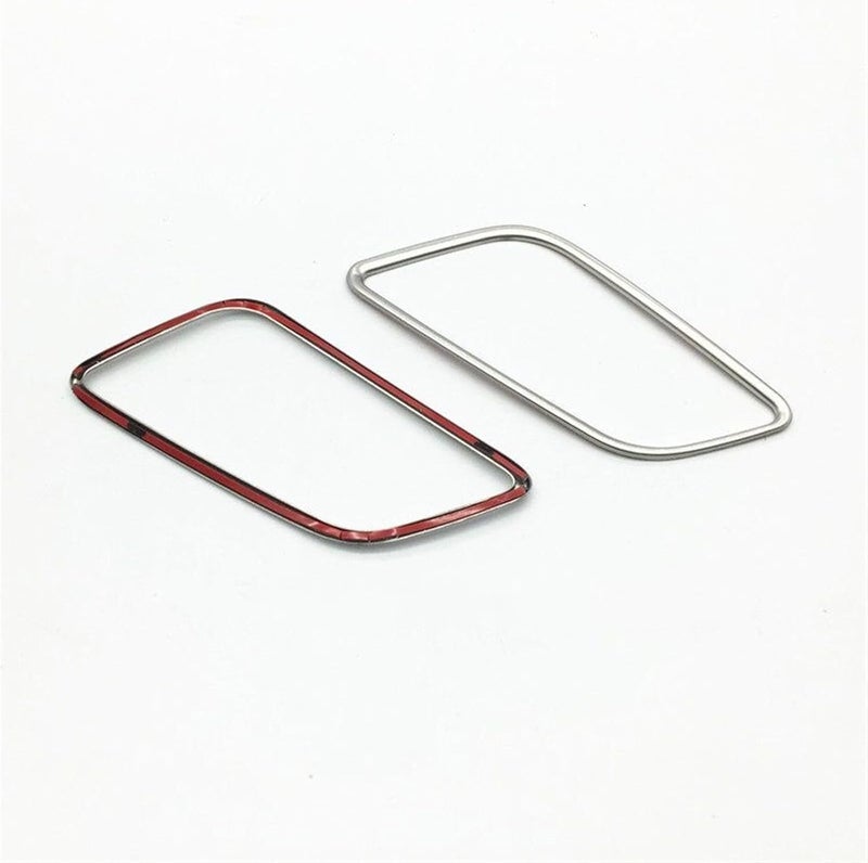 QASULER Stainless Steel Air Vent Trim for A4 2017-2018 - Image 1