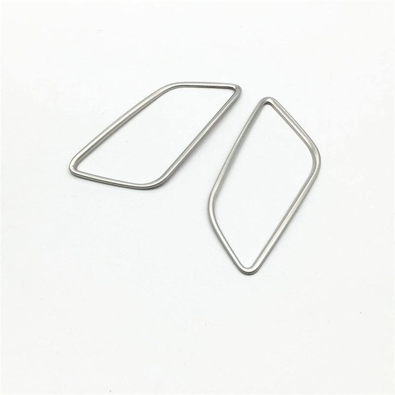 QASULER Stainless Steel Air Vent Trim for A4 2017-2018 - Image 2