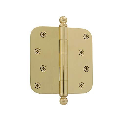 Nostalgic Warehouse Ball-Tip Residential Door Hinge with Radius Corner - Image 1