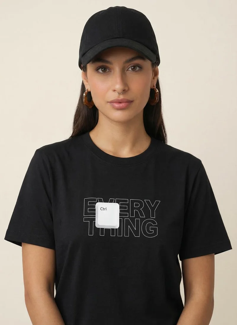 NOBERO Nobero Women Graphic Printed T-shirt