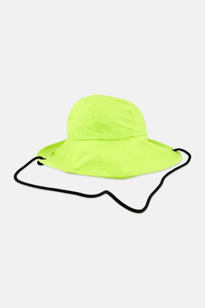 Adidas Adidas x Stella McCartney Women Brand Logo Bucket Hat, Lime Green  - Image 2