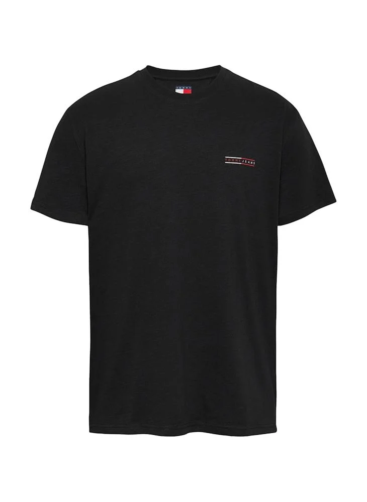 TOMMY JEANS Regular Fit Graphic Slub T-Shirt