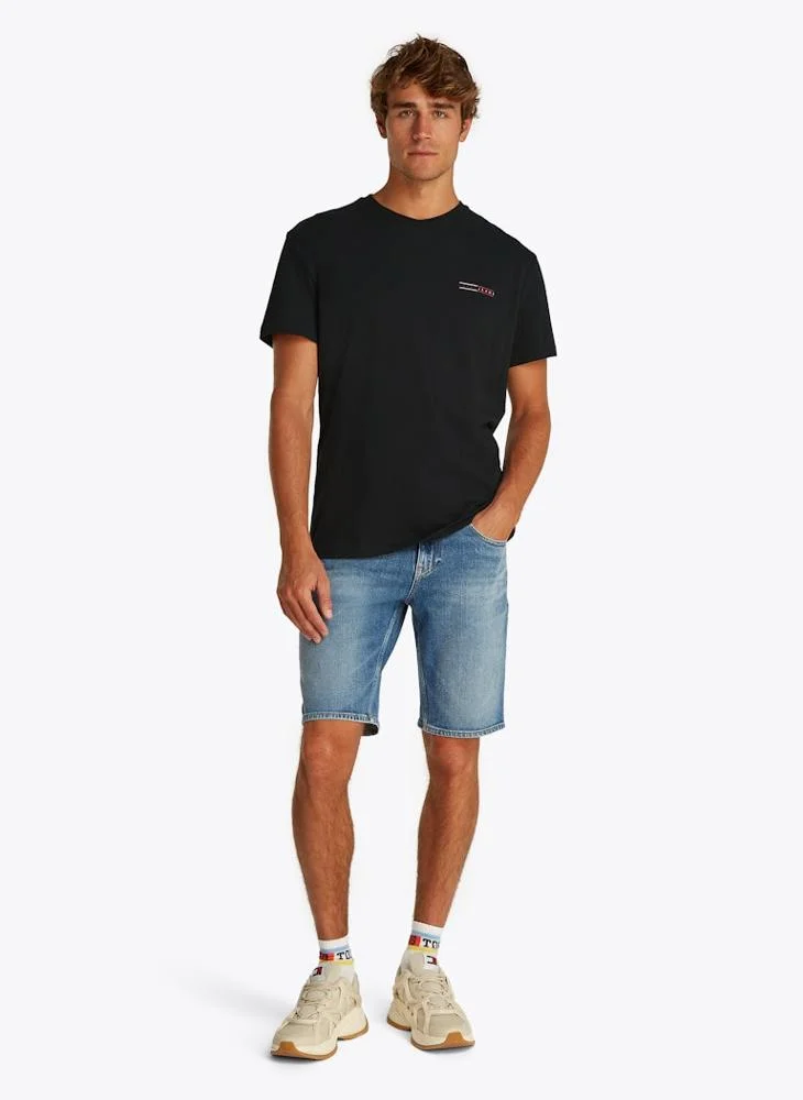 TOMMY JEANS Regular Fit Graphic Slub T-Shirt