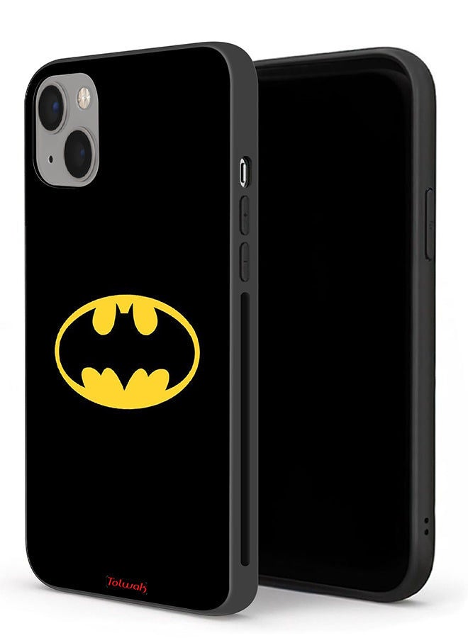 Tolwak جراب حماية لهاتف Apple iPhone 13 بشعار باتمان - Image 1