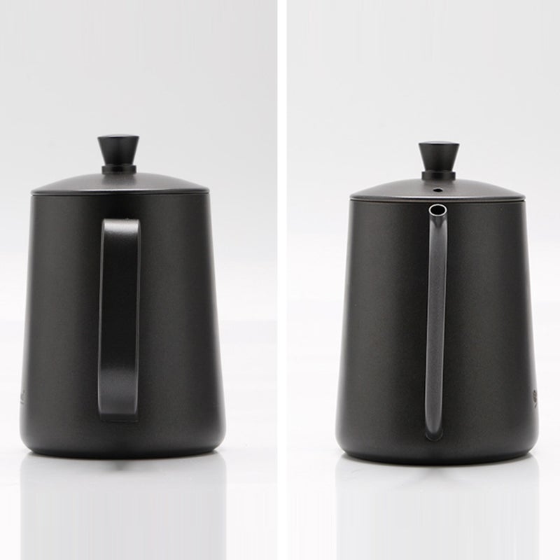 600ml Coffee Kettle Brew Coffee Kettle Coffee Maker Brewer Coffee Pot Stainless Steel with Handle Birthday Gift for Coffee Lover - Image 3