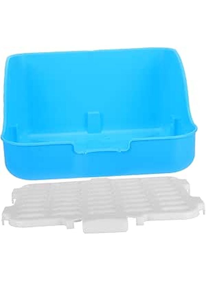 Bunny Potty Training Litter Box Indoor Outdoor Splashproof Small Pet Toilet - Image 1