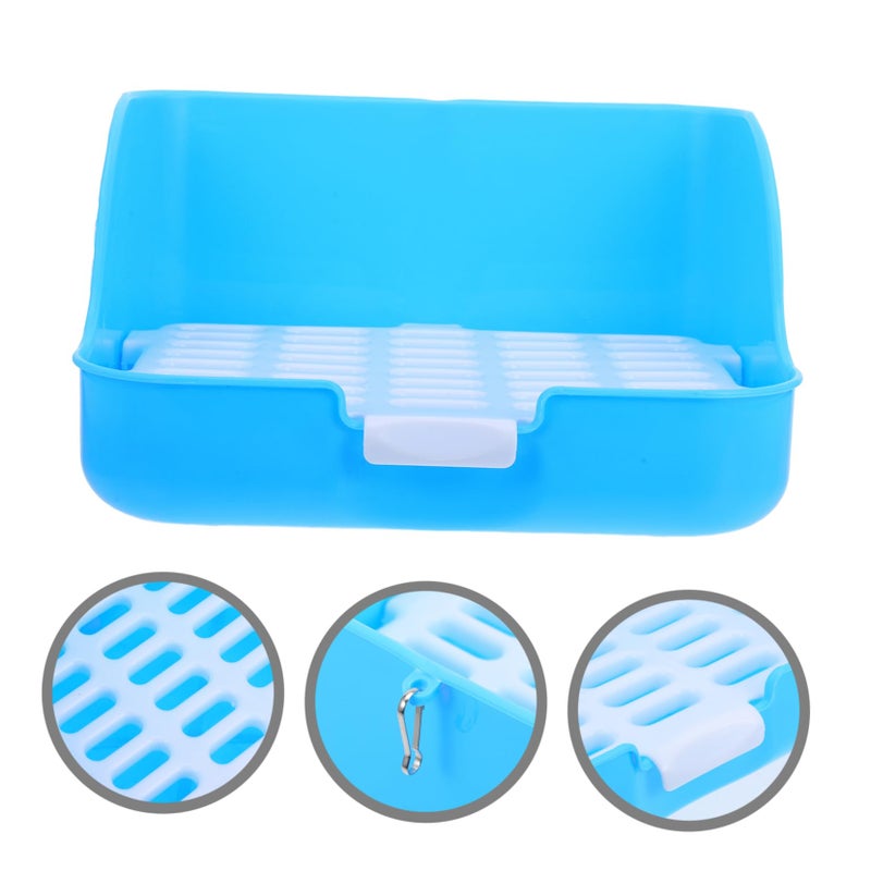 Bunny Potty Training Litter Box Indoor Outdoor Splashproof Small Pet Toilet - Image 4