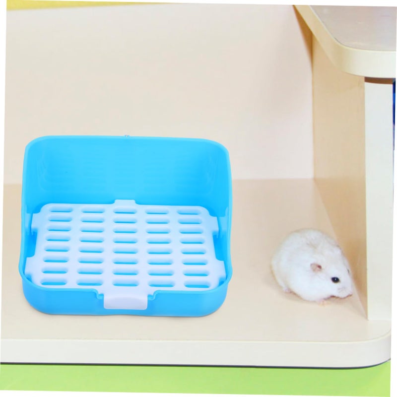 Bunny Potty Training Litter Box Indoor Outdoor Splashproof Small Pet Toilet - Image 5