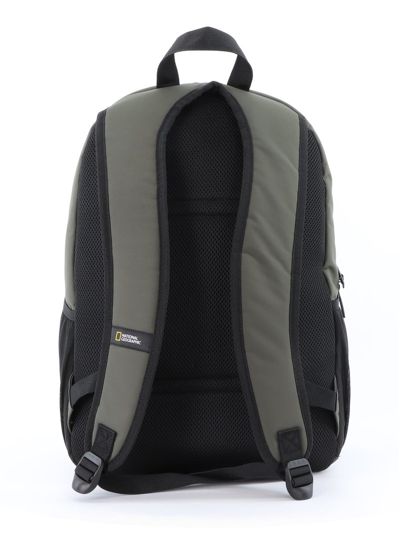 NATIONAL GEOGRAPHIC National Geographic Mutation Backpack Khaki, Durable Padded Laptop Tablet Bag For Men And Women, Lightweight Water Resistant Casual Business Outdoor Backpack  - Image 4