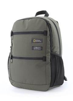 NATIONAL GEOGRAPHIC National Geographic Mutation Backpack Khaki, Durable Padded Laptop Tablet Bag For Men And Women, Lightweight Water Resistant Casual Business Outdoor Backpack  - Image 2