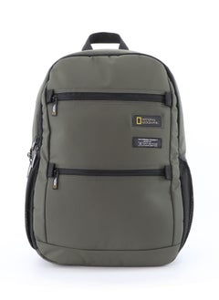 NATIONAL GEOGRAPHIC National Geographic Mutation Backpack Khaki, Durable Padded Laptop Tablet Bag For Men And Women, Lightweight Water Resistant Casual Business Outdoor Backpack  - Image 1