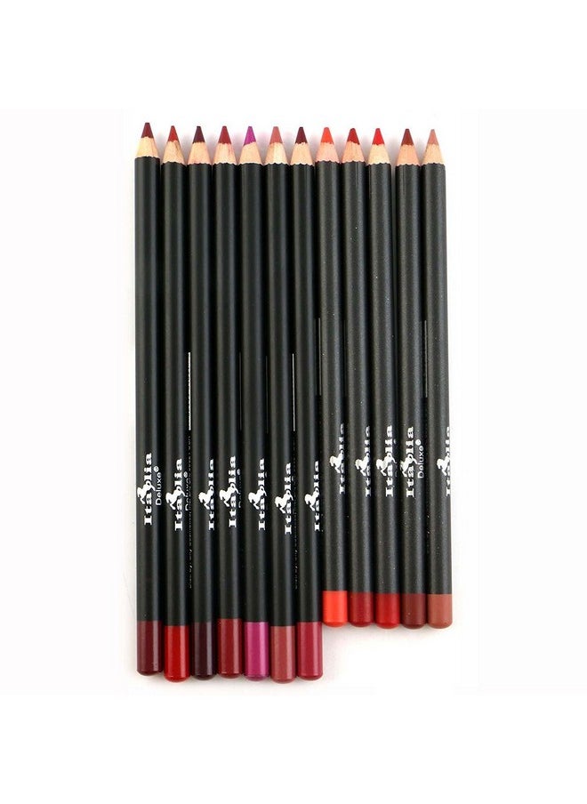 Italia Deluxe - 12pc Italia Deluxe Ultra Fine Lip Liner set of 12 color - Image 1