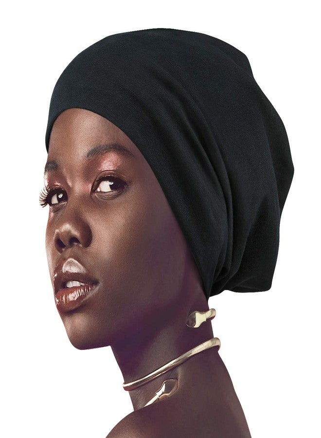 Heerf Satin Bonnet Sleeping Beanie Hat for Frizzy Natural Hair Women and Men - Image 2