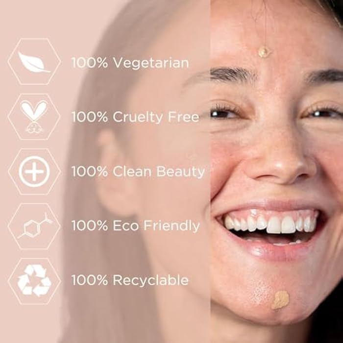 Hey Honey Trick and Treat CC Cream SPF 46 | Active Moisturizing Color Correcting Cream with Honey & Propolis | Best Cover For Rosacea, Skin Redness & Mature Skin | Cruelty-Free | 1 oz (Light-Medium) - Image 5