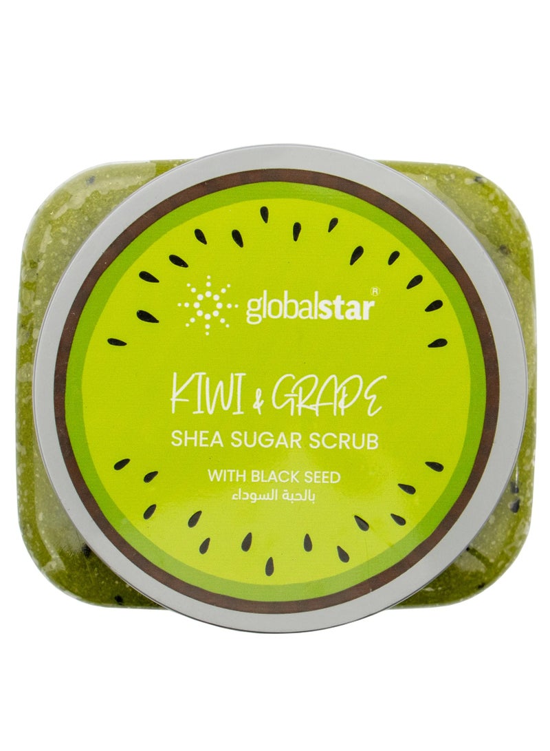 globalstar Shea and  Kiwi Sugar Scrub 600ml - Image 3