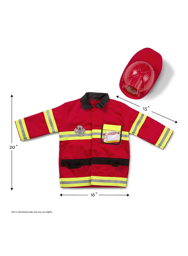 Melissa & Doug Firefighter Costume Set - Image 4