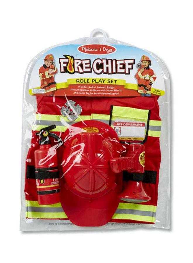 Melissa & Doug Firefighter Costume Set - Image 3