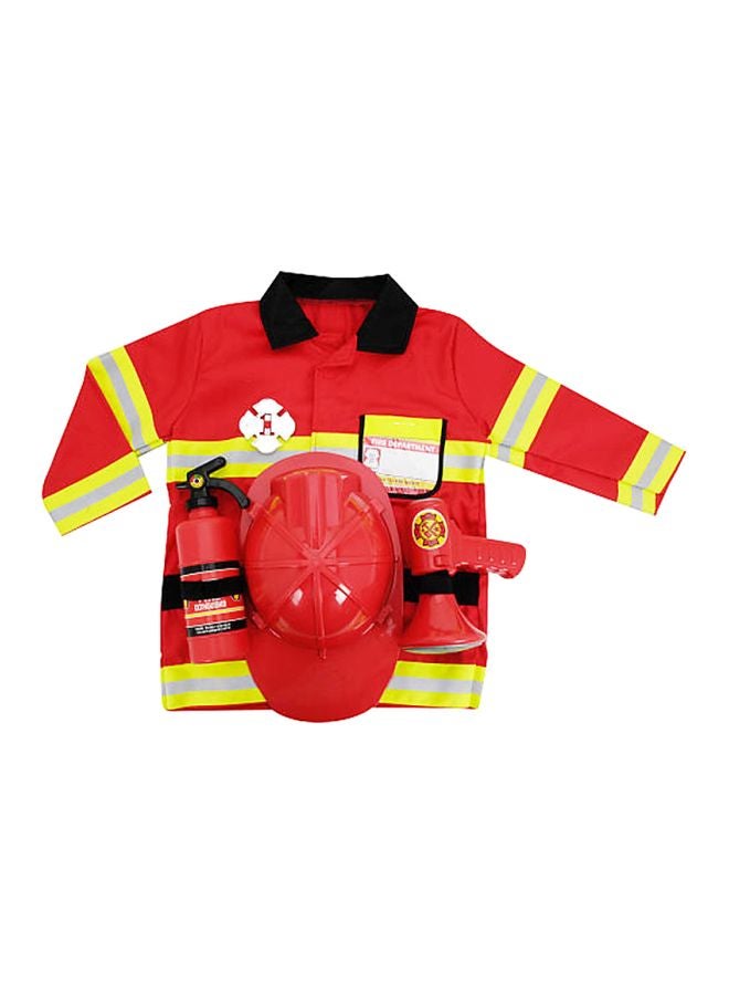 Melissa & Doug Firefighter Costume Set - Image 1